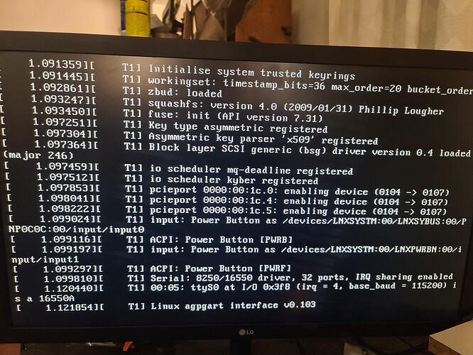HiveOS not booting Help Please